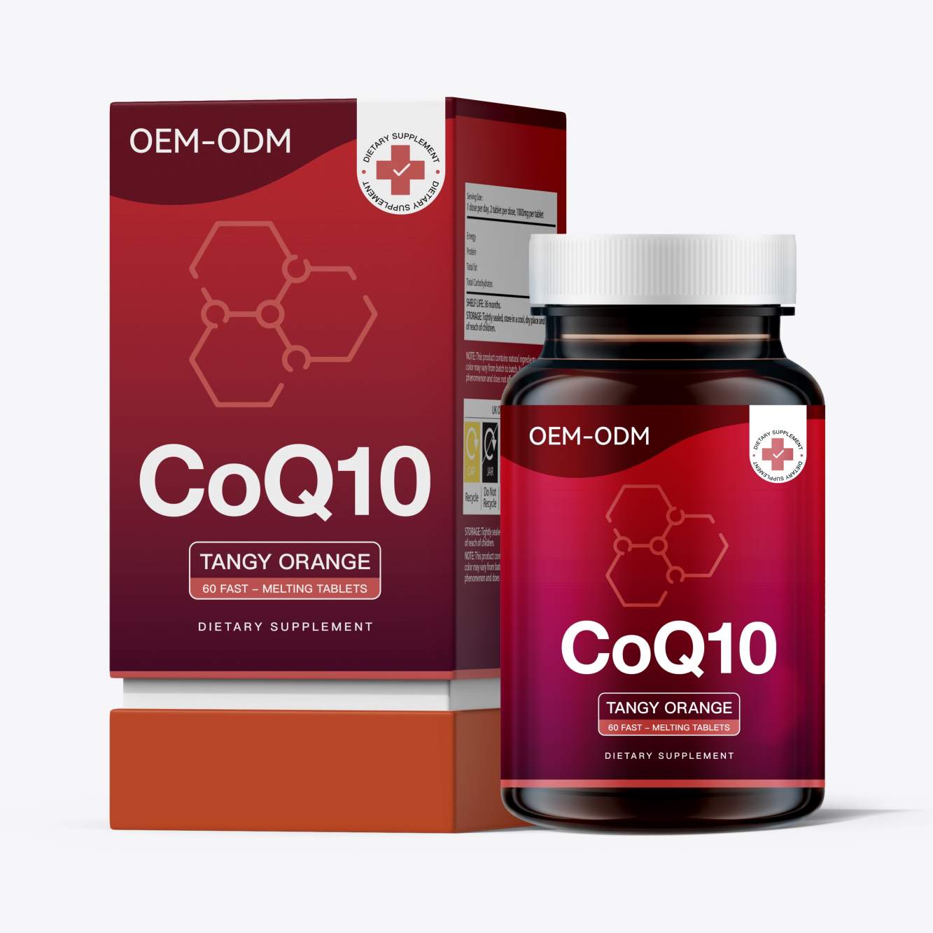 Coenzym Q10 (CoQ10) OEM-Dienstleistungen
   